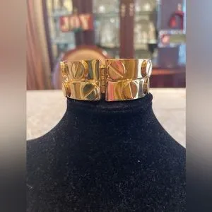 CC Skye | Jewelry | Cc Skye Bracelet Vintage Gold Wide Cuff